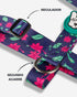 Pretal Doble Agarre Floral